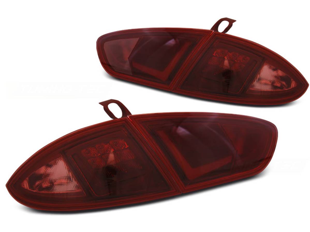 Paire De Feux Arriere Seat Leon 09 13 Rouge Fume Led LTI E31