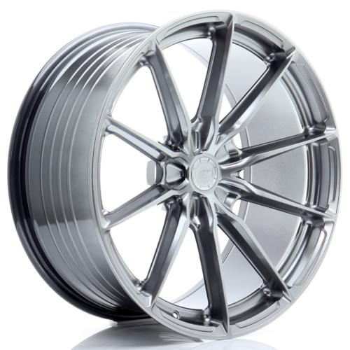 Jante JAPAN RACING JR37 21" x 9,5" 5x108 5x130 ET 0-35 Blank Hyper Black