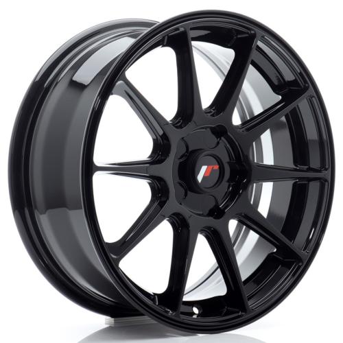 Jante JAPAN RACING JR11 17" x 7" Multi percage ET20-38 Gloss Black