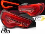 Paire de feux arriere Toyota GT86 12-21 led Bar Rouge