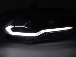 Paire de feux phares Ford Mustang de 2018 a 2021 FULL LED DRL Dyn Noir