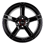 Jante Mam W4 17x7 ET20 4/108 Black Painted