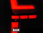 Paire de feux VW T5 10-15 FULL LED BAR DYN Rouge Fume