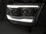 Paire de feux phares Dodge Ram de 2019 a 2022 LED DYN Chrome