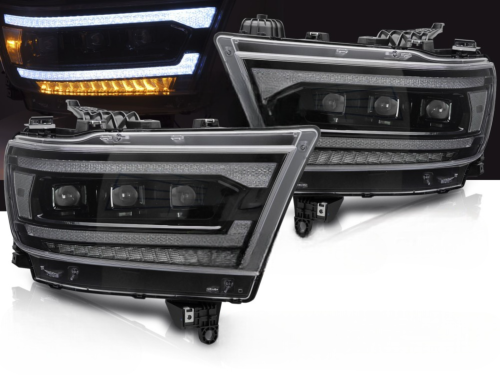 Paire de feux phares Dodge Ram de 2019 a 2022 Full LED DRL DYN