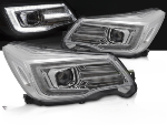 Paire Feux Phares Subaru Forester 13-18 XENON LED DRL LTI Dyn Chrome