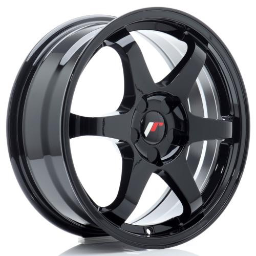 Jante JAPAN RACING JR3 17" x 7" 5x100 5x120 ET 20-42 Gloss Black