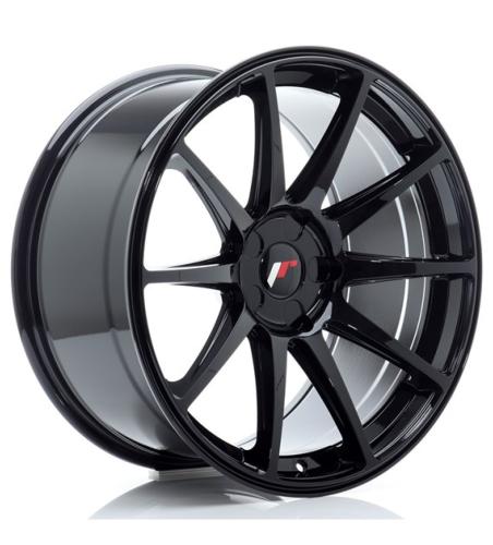 Jante JAPAN RACING JR11 19" x 9,5" 5x100 5x120 ET 15-35 Blank Gloss Black