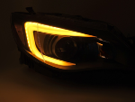 Paire Feux Phares Subaru WRX 14-22 LED LTI Noir