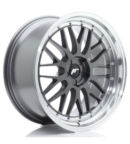 Jante JAPAN RACING JR23 20" x 10" 5x108 5x120 ET 20-40 Blank Hyper Gray