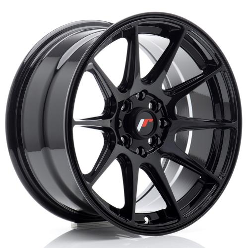 Jante JAPAN RACING JR11 16" x 8" 5x100 5x114.3 ET25 Gloss Black