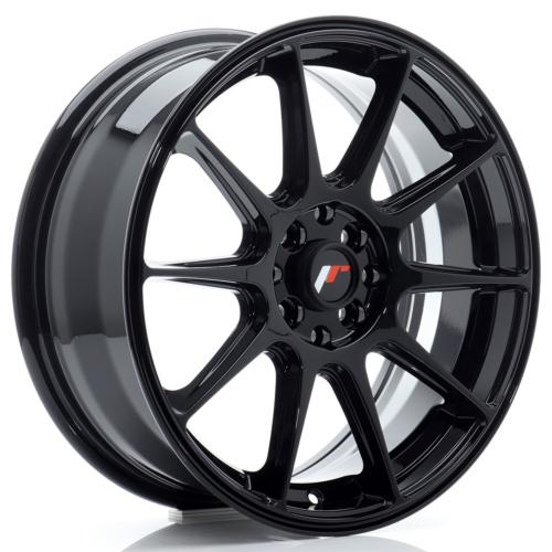 Jante JAPAN RACING JR11 17" x 7" ET 25 4x100/108 Gloss Black