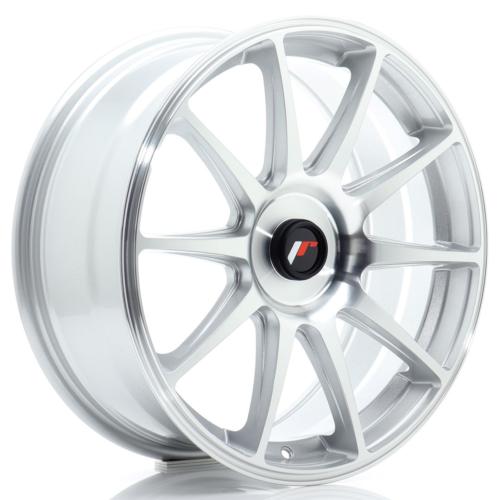 Jante JAPAN RACING JR11 18" x 7,5" ET 20-40 Multi percage Silver Machined