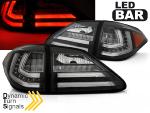 Paire de feux arriere Lexus RX III 350 09-12 LED BAR noir Dynamique