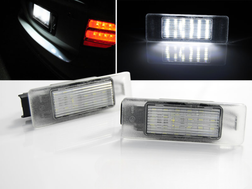 Paire feux de plaque Citroen C3/C5/Xsara/Berlingo/Saxo LED