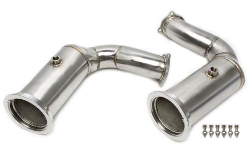 Downpipe Echappement Inox Porsche Cayenne de 2019 a 2020-avec cata