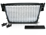 Grille de calandre pour Audi A4 B8 de 2008 a 2011 look Sport noir matt