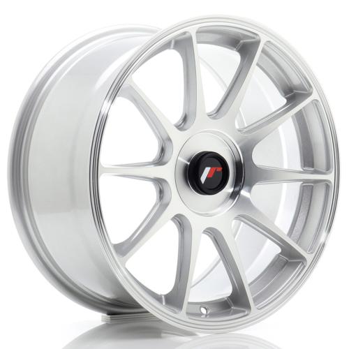 Jante JAPAN RACING JR11 17" x 8" Multi percage ET20-35 Silver Machined