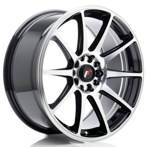 Jante JAPAN RACING JR11 18" x 8,5" 5x100/108 ET35 Black Machined