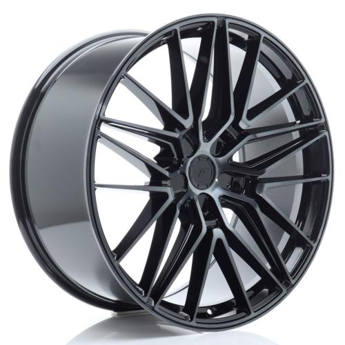 Jante JR Wheels JR38 22x9.5 ET0-35 Blank Black Brushed w/Tinted Face