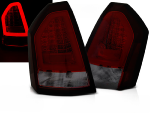 Paire de feux arriere Chrysler 300C de 2005 a 2008 LED BAR rouge fume