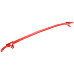 Barre anti rapprochement avant BMW Serie 1 F20 / F21 de 2011 a 2019 acier rouge