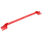 Barre anti rapprochement avant inferieur Seat Leon 1P 2005 a 2012 - Acier rouge