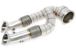 Downpipe Echappement Inox Audi TTRS type 8J 2.5TFSI de 2009 a 2014-avec cata