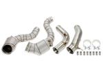 Downpipe Echappement Inox Mercedes Classe E W213 de 2017 a 2023-avec cata