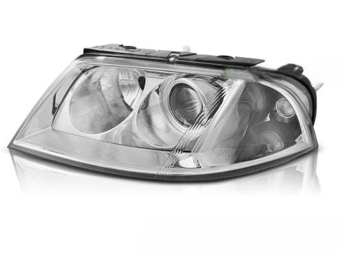 Feu phare Gauche Adaptable Volkswagen Passat 3BG B5 FL de 2000 a 2005 Chrome Halogene