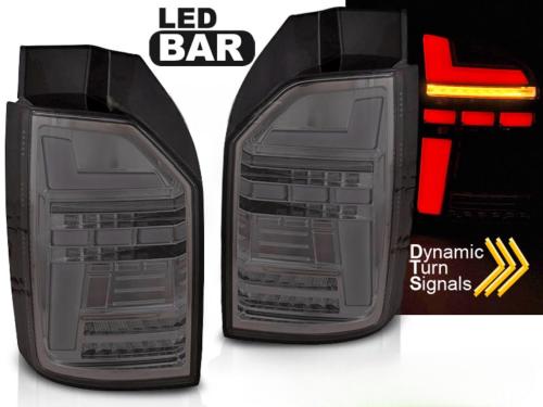 Paire de feux VW T6.1 20- FULL LED BAR DYN fume