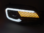 Paire Feux Phares Subaru WRX 08-14 FULL LED DRL Dyn Noir