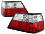 Paire de feux arriere Mercedes classe E W124 de 1985 a 1995 rouge blanc