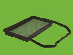 Filtre a air Green pour VW UP de 2012 a 2016 1.0L Eco-68cv