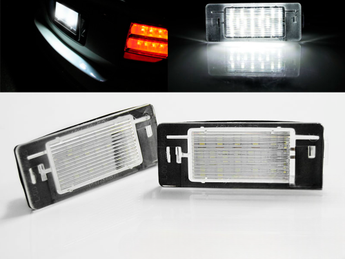 Paire feux de plaque Opel Vectra C 02-08 LED