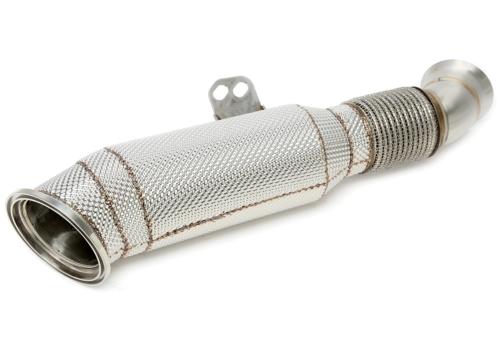 Downpipe Echappement Inox BMW X5 G05 de 2018 a 2023-Avec cata