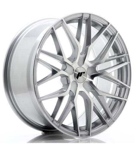 Jante JAPAN RACING JR28 19" x 8,5" 5x100 5x120 ET 20-40 Blank Silver Machined Face