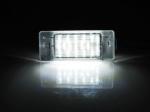 Paire feux de plaque Opel Vectra C 02-08 LED