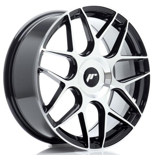 Jante JAPAN RACING JR18 18 x 7.5 Multi percage ET20-40 Black Machined Face