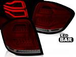 Paire de feux arriere Mercedes Classe M W164 09-11 LED BAR rouge fume