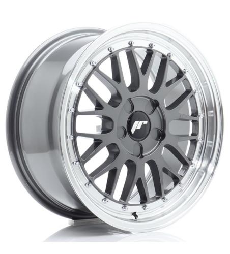 Jante JAPAN RACING JR23 17" x 8" 5x100 5x120 ET 20-45 Blank Hyper Gray Machined Lip