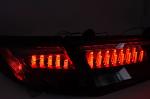 Paire de feux arriere Honda Civic 21-24 FULL LED Dyn Noir Rouge Fume