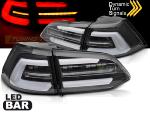 Paire de feux arriere VW Golf 7 17-19 FULL LED BAR Dyn Noir