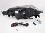 Paire Feux Phares Subaru WRX 08-14 FULL LED DRL Dyn Noir