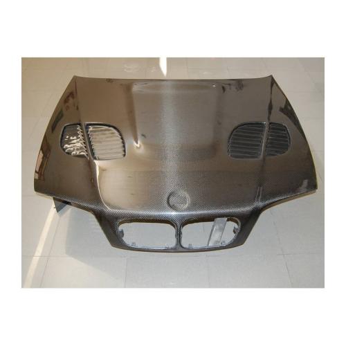 Capot Carbone pour BMW Serie 3 E46 Berline de 1998 a 2001 look GTR