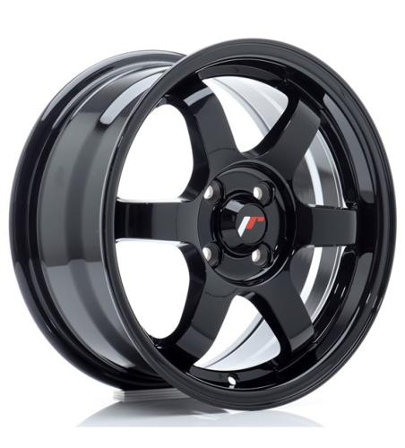 Jante JAPAN RACING JR3 15" x 7" 4x100 ET 40 Gloss Black