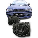 Paire d'antibrouillard BMW Serie 3 E46 Look M3 de 1998 a 2005 Fume