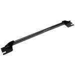 Barre anti rapprochement avant inferieur Seat Leon 1P 2005 a 2012 - Acier noir
