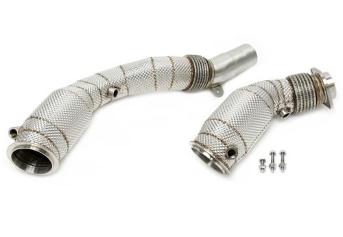 Downpipe Echappement Inox BMW M3 F80 de 2014 a 2020-avec cata