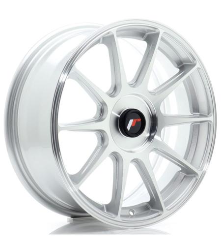 Jante JAPAN RACING JR11 17" x 7" ET 20-38 Blank Silver Machined